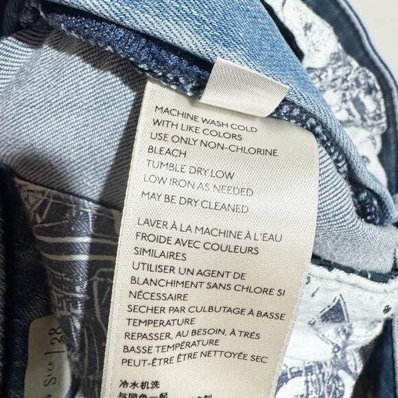 Pilcro & The Letterpress Size 28 Jeans High Rise Denim Leggings by Anthropologie - Picture 6 of 8